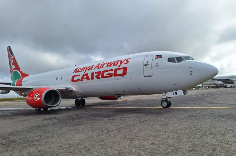 Kenya Airways (KQ) receives second Boeing 737-800 Freighter.